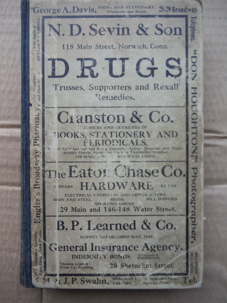 Image 0 of Stedman's Norwich Connecticut Directory 1913  Vol.XLXIII