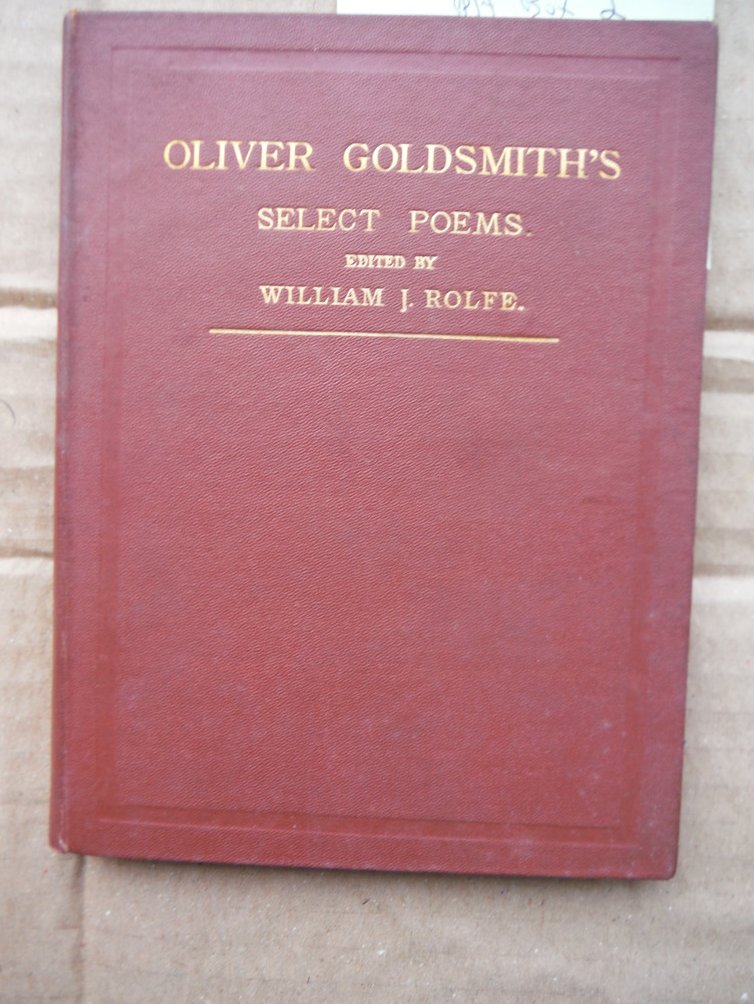 Image 0 of Select Poems of Oliver Goldsmith