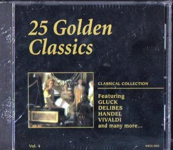 25 Golden Classics Classical Collection Vol 4 CD