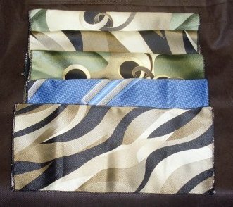 Mens Print Suit Pocket Hanky 10 X 10  Lot of 5