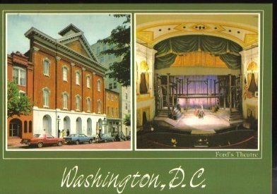 Fords Theatre Washington D.C. Postcard 