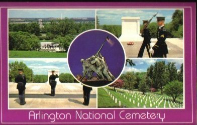 Arlington National Cemetery, Arlington, Va Washington DC. Postcard 