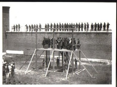 Civil War Photo Postcard The Lincoln Conspirators