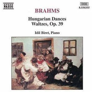 Brahms Hungarian Dances Waltzes, Op. 39 Idil Biret CD