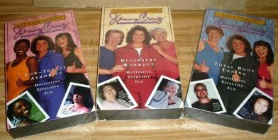 Jenny Craig Personal Fitness Videos Lot 3 VHS