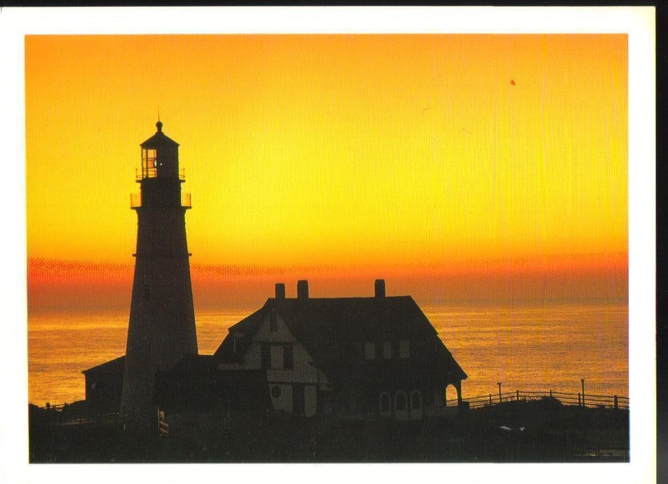 Portland Head Lighthouse Maine Postcard  