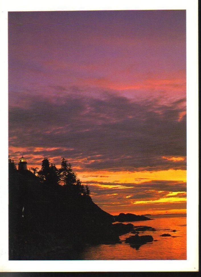 Owls Head Lighthouse Maine Postcard 