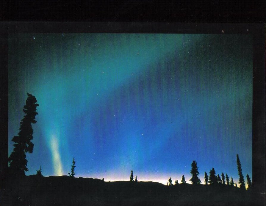 Aurora Borealis Weather Phenomenon Postcard