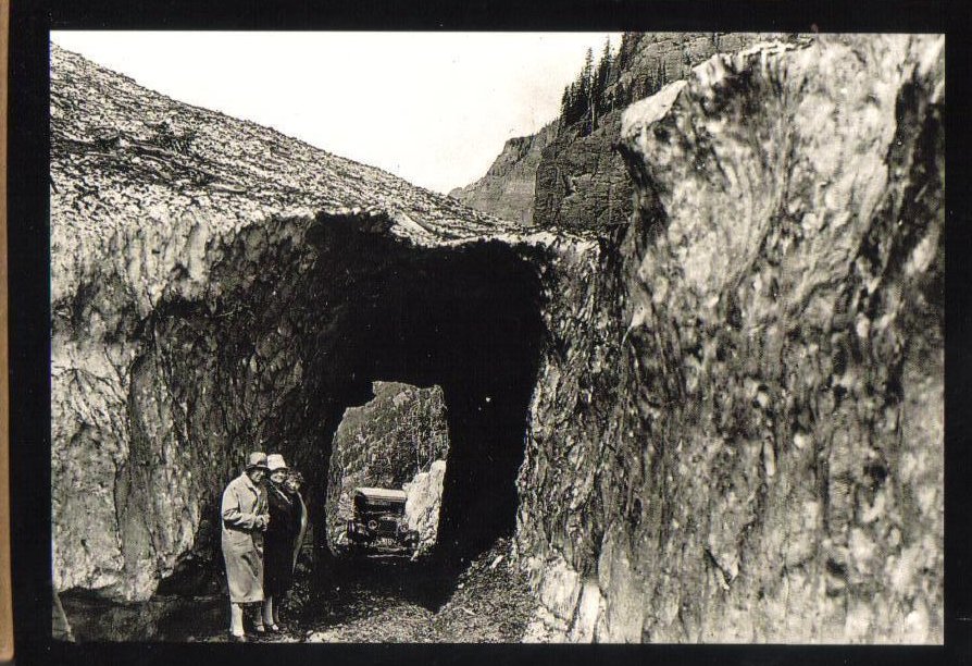 Avalanche Underpass Weather Phenomenon Postcard Colorado