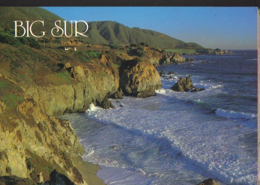 Big Sur California Postcard 