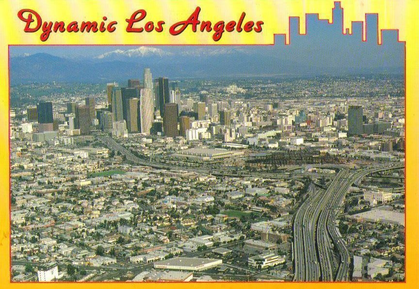 Dynamic Los Angeles, California Postcard 