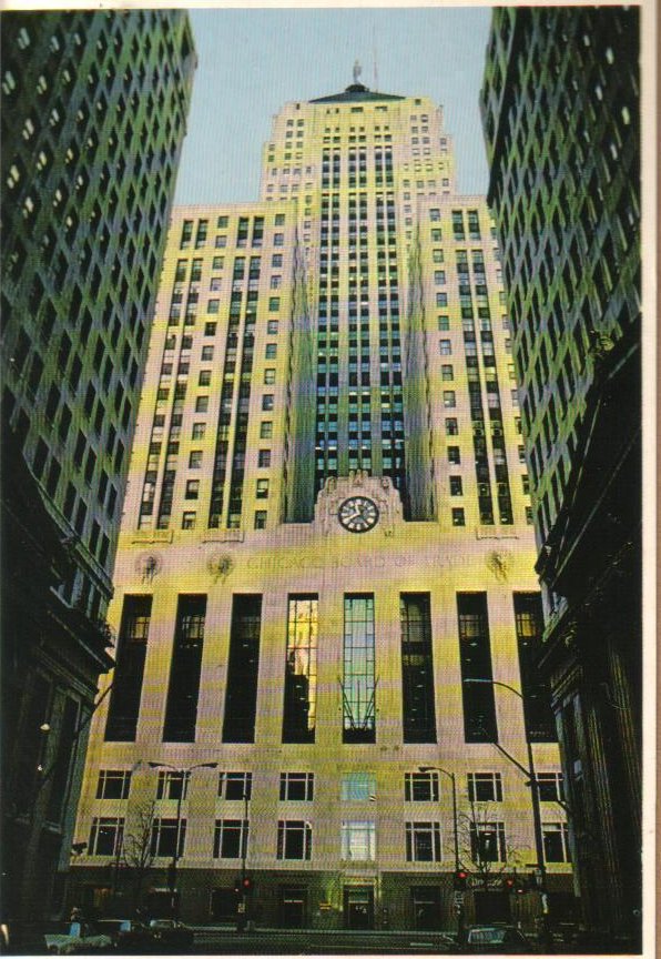 Board of Trade Chicago, Illinois Postcard