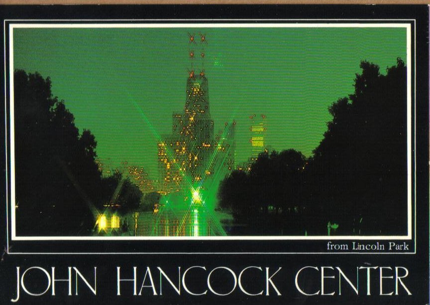 John Hancock Center Chicago, Illinois Postcard