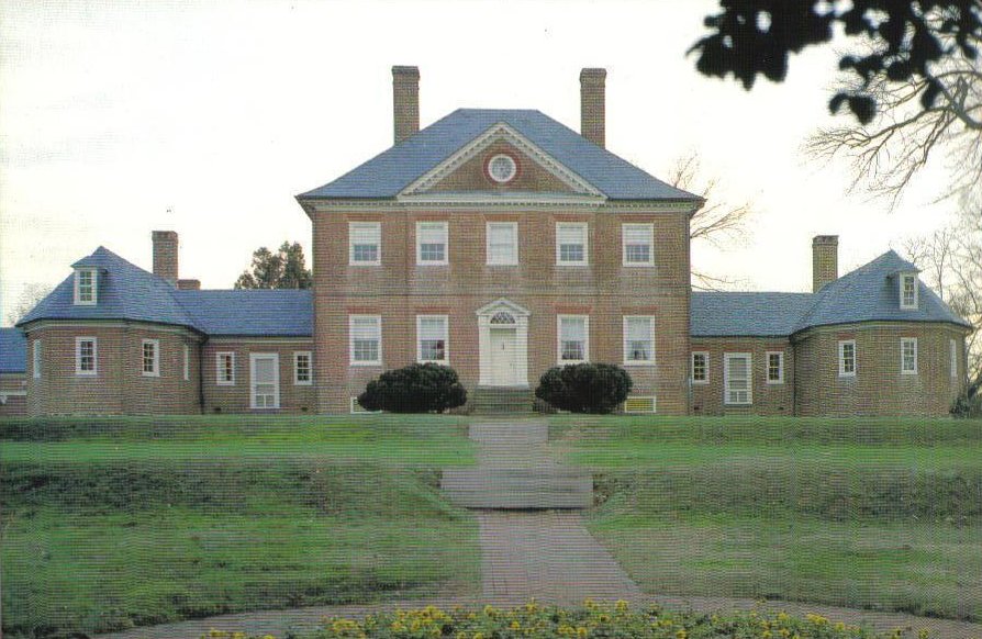 Montpelier Mansion, Laurel, Maryland Postcard