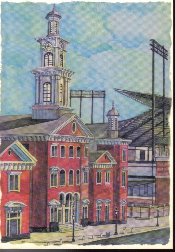 Camden Station At Camden Yards Baltimore Maryland Postcard