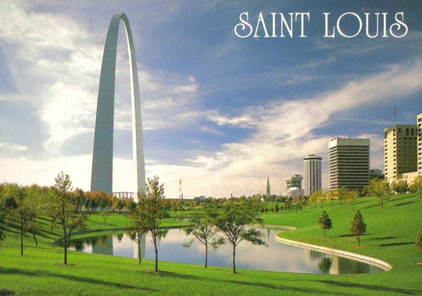 Gateway Arch St. Louis Missouri Postcard