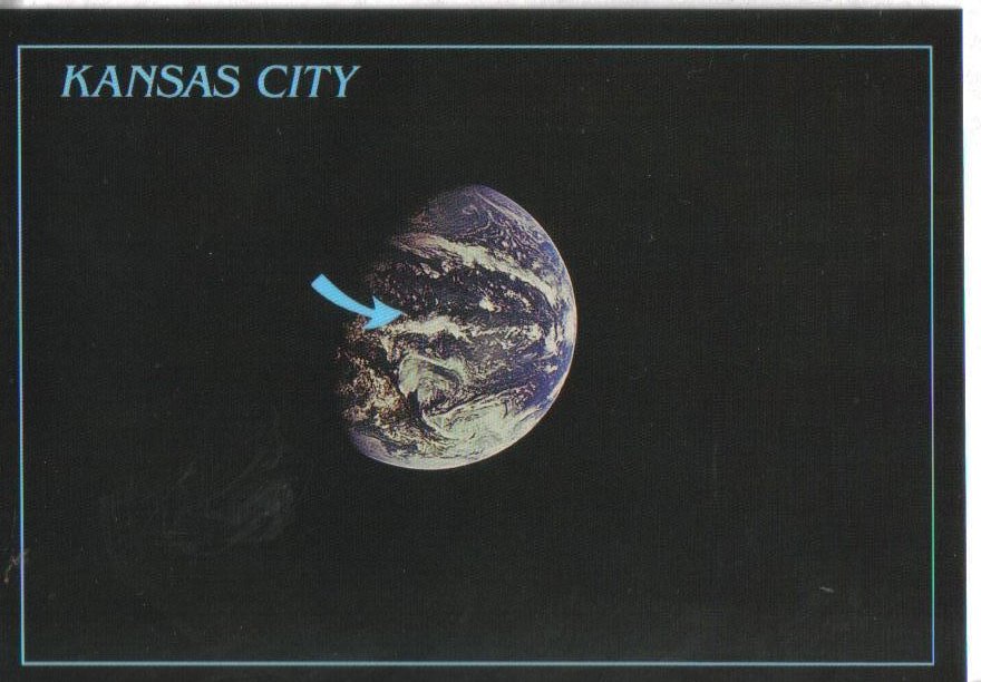 Kansas City, Missouri Postcard Earth Image