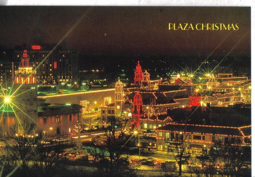 Country Club Plaza At Christmas Kansas City Missouri Postcard