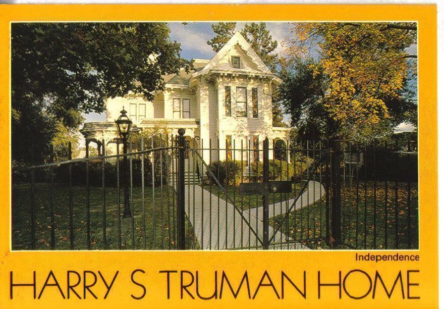 Harry S.Truman Home Independence Missouri Postcard