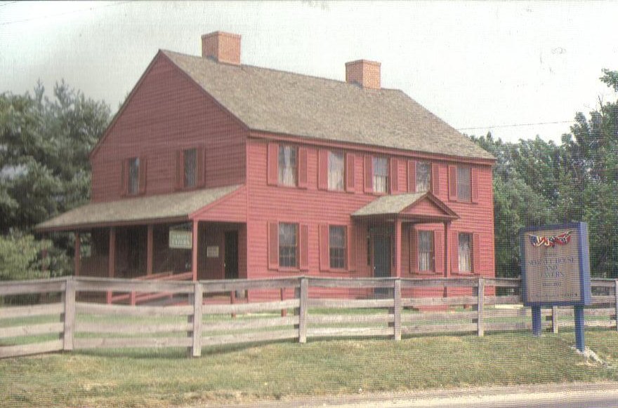 Mary Surratt House Lincoln History Postcard Clinton MD