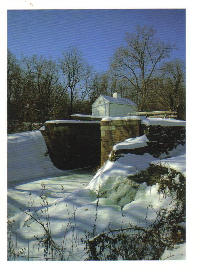 Lift Lock No. 11 C and O Canal National Historic Park, Maryland Postcard