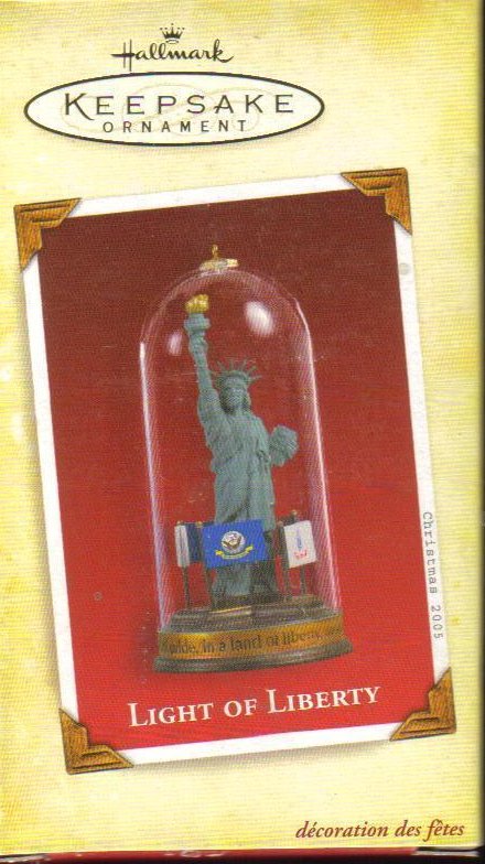 Hallmark Keepsake Light of Liberty Military Ornament