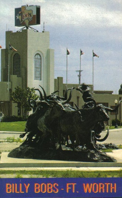 Billy Bobs  Fort Worth Texas Postcard