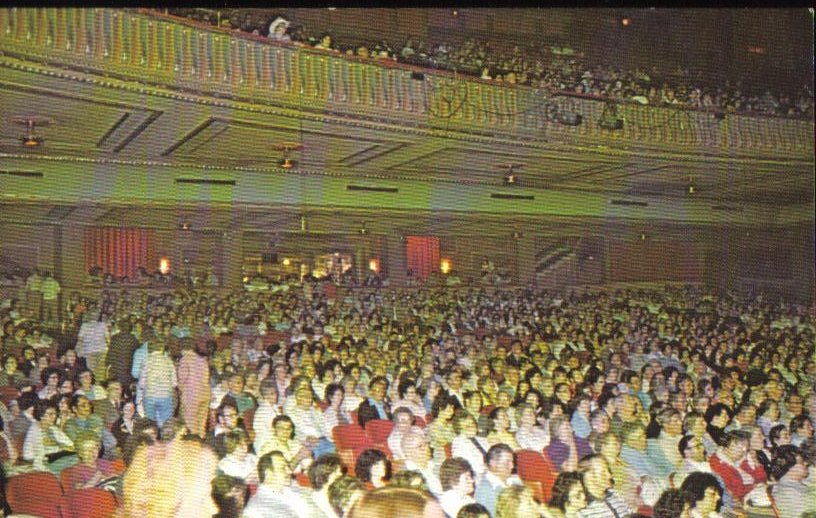 Capitol Music Hall, Wheeling, West Virginia Vintage Postcard