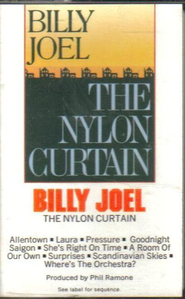 Billy Joel The Nylon Curtain Pop Audio Cassette