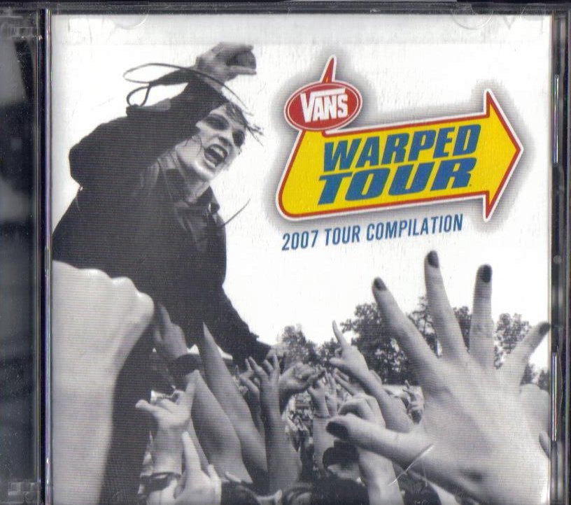 Warped Tour 2007 Compilation CD 2 Disc Set 50 Songs Vans