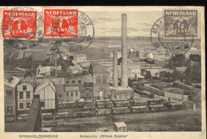 Spekholzerheide Netherlands Antique Postcard 1929