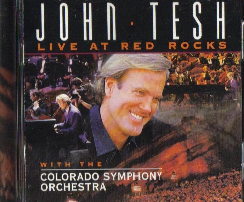 Live at Red Rocks John Tesh New Age CD 1995