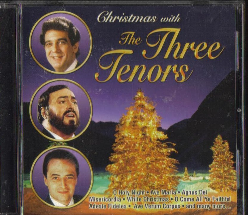 Christmas With The Three Tenors Pavarotti, Carreras, Domingo CD