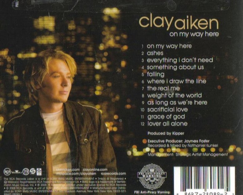 '.Clay Aiken On My Way Here.'