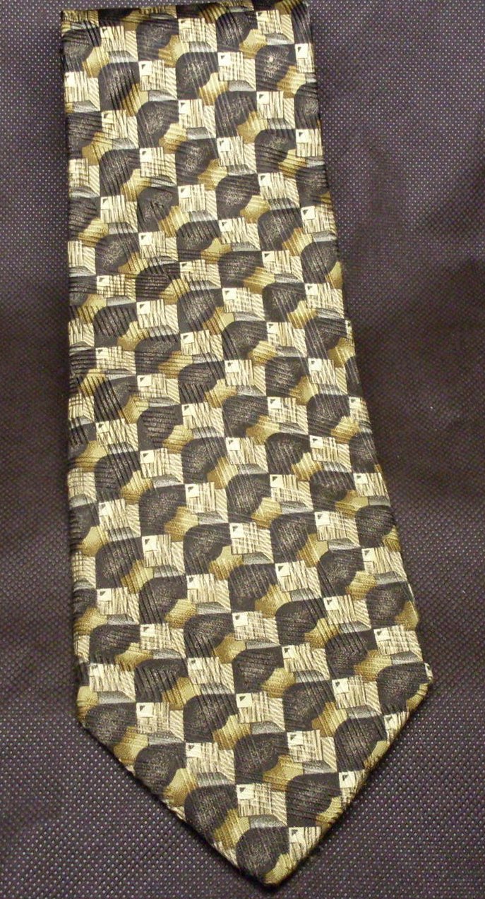 '.Silk Tie Brown Robert Talbott.'