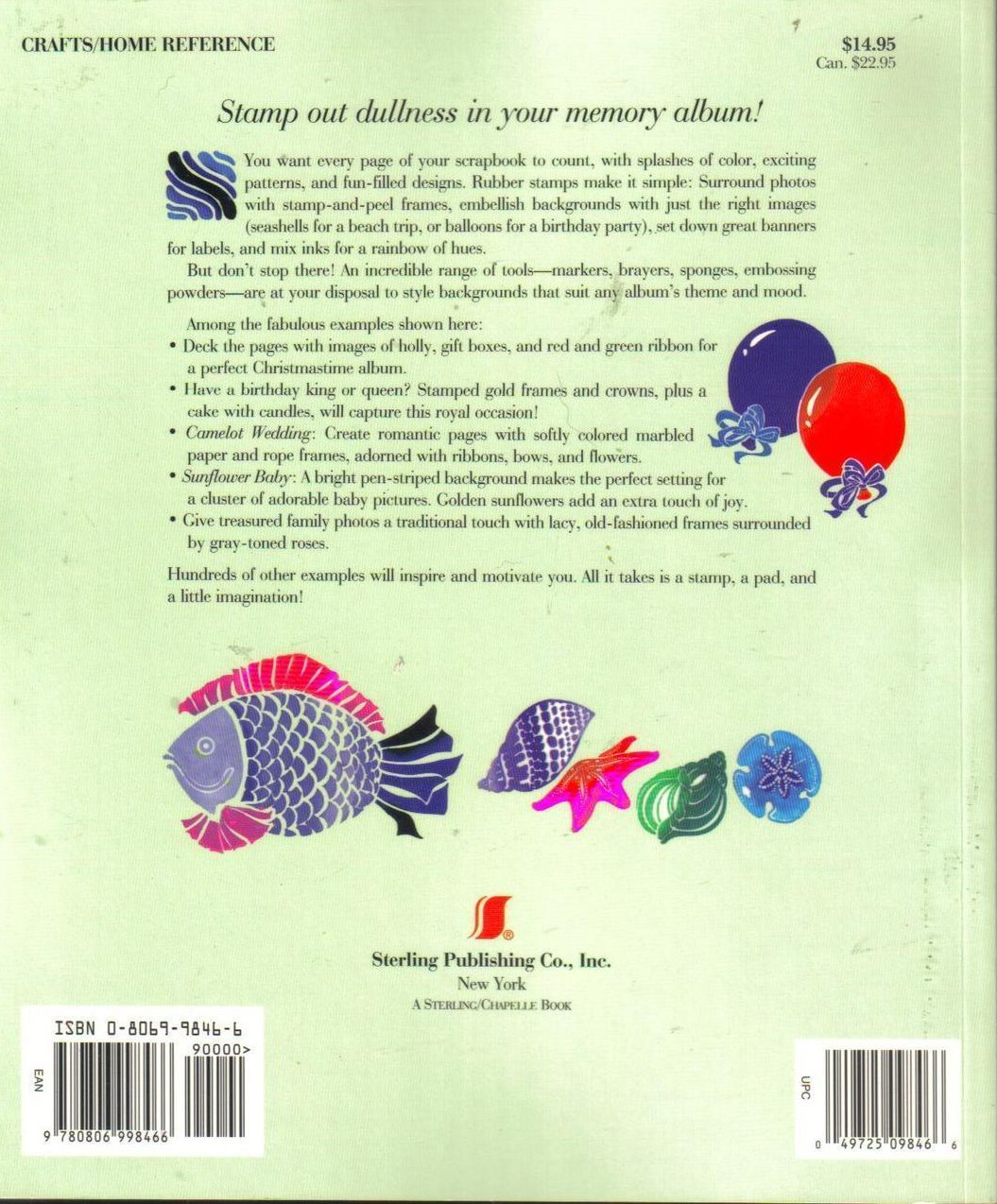 Decorating Scrapbooks With Rubber Stamps, Dee Gruenig Crafts