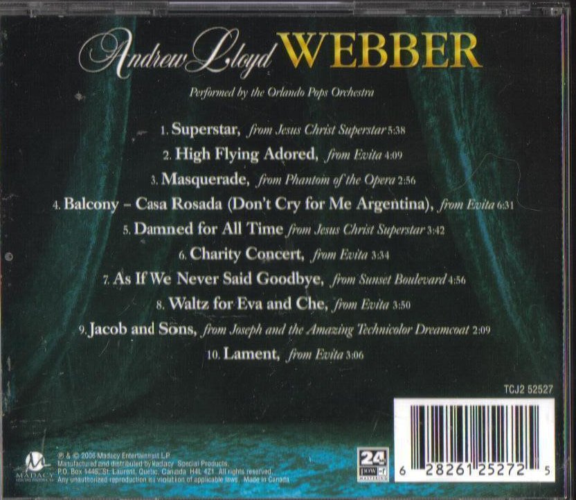 '.Andrew Lloyd Webber Volume 3.'