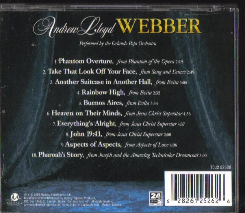 '.Andrew Lloyd Webber Volume 2 .'