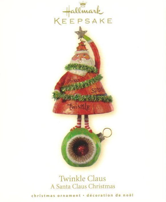 Hallmark Keepsake Ornament A Santa Claus Christmas Twinkle 