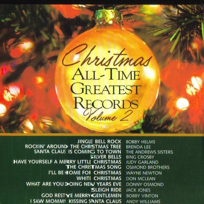 Christmas All Time Greatest Records Volume 2 Holiday CD