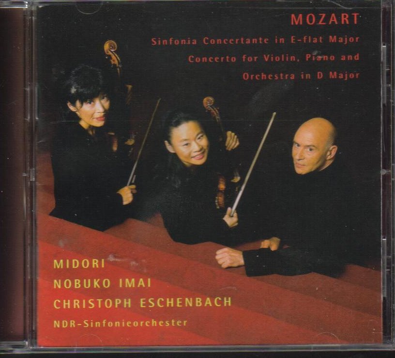 Mozart Sinfonia Concertante Concerto Midori Imai Eschenbach CD