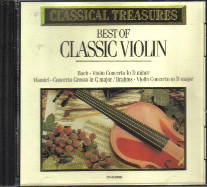 Classical Treasures Best of Classic Violin CD