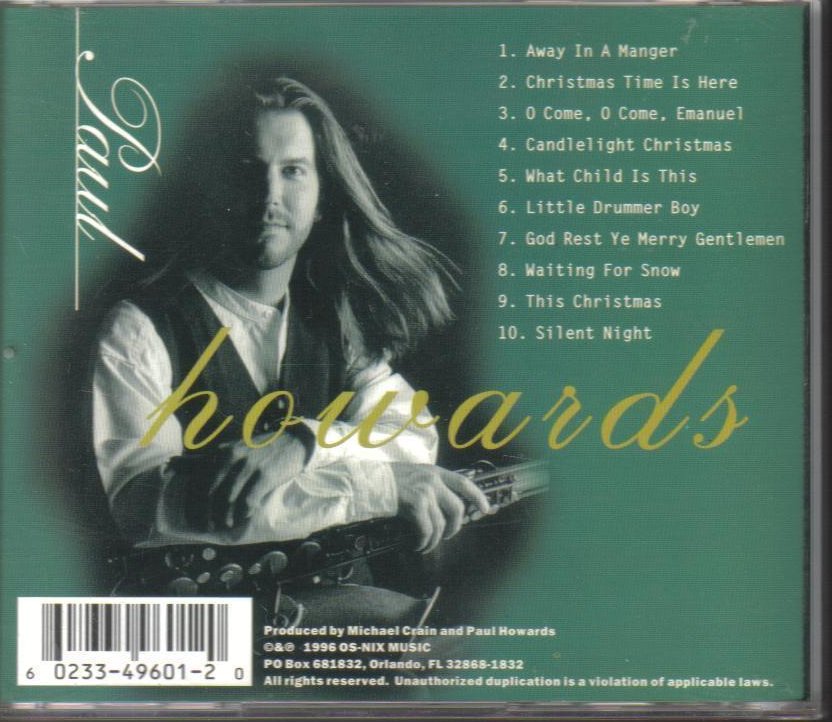 Image 1 of Candlelight Christmas Paul Howards Holiday CD Jazz Instrumental