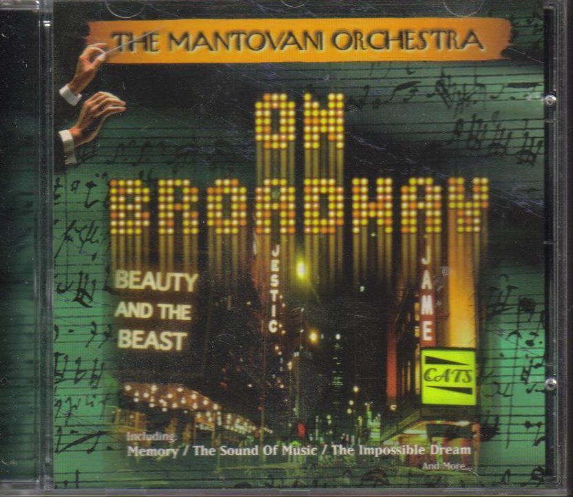 The Mantovani Orchestra On Broadway CD