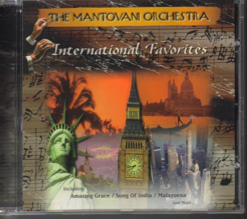 The Mantovani Orchestra International Favorites CD  