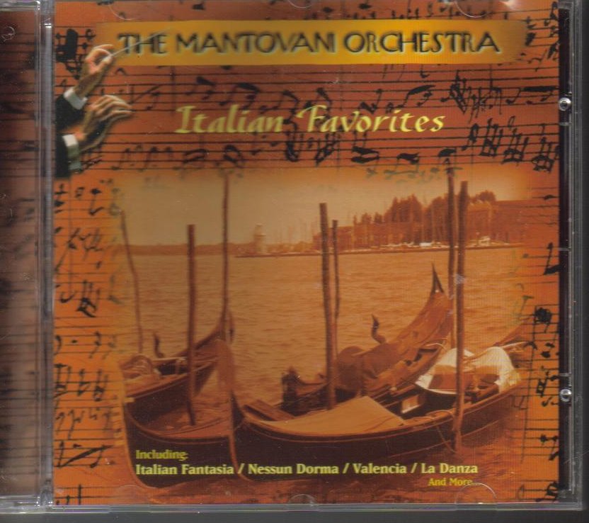 The Mantovani Orchestra Italian Favorites CD  