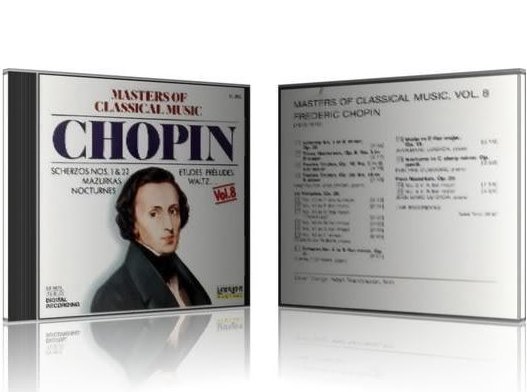 Masters of Classical Music Vol 8 Chopin CD