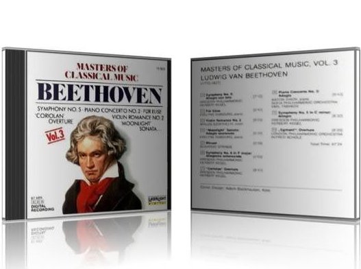 Masters of Classical Music Vol 3 Beethoven CD