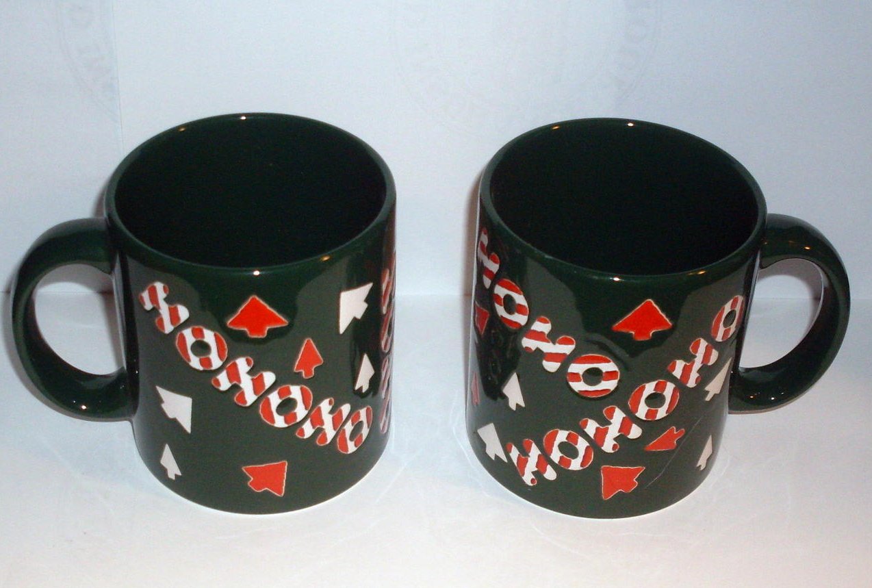 Image 0 of Waechtersbach Holiday Coffee Mug Set of 2 Green  