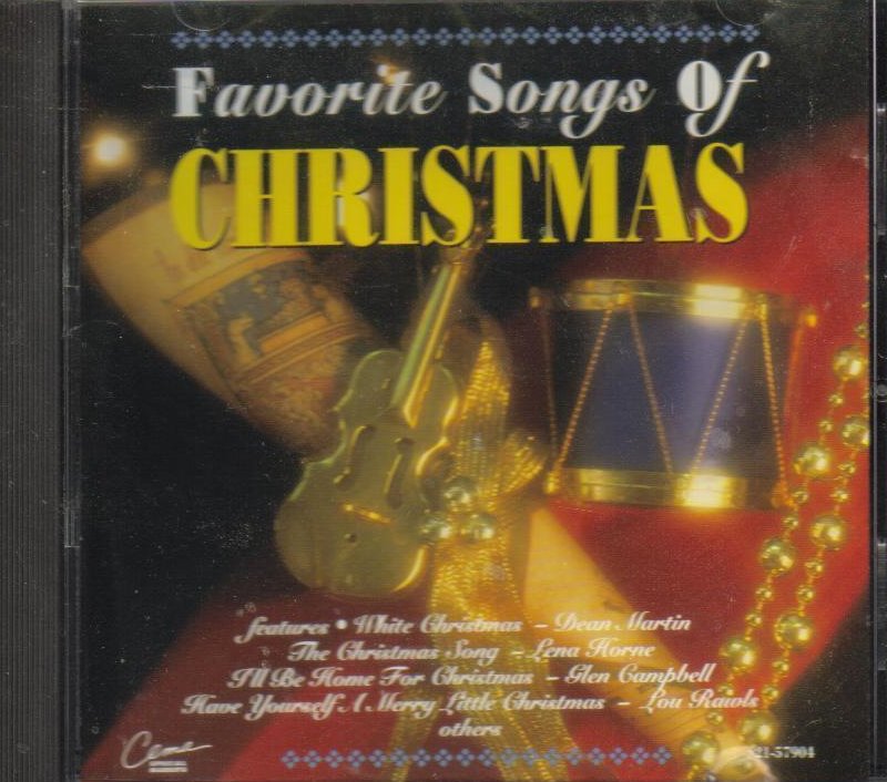 Favorite Songs of Christmas Classic Holiday CD  